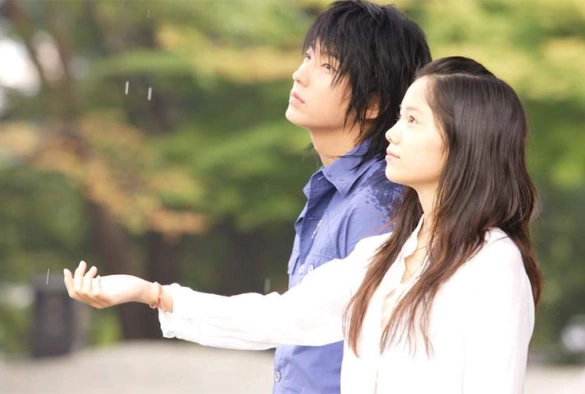 Кадр из дорамы Первый снег