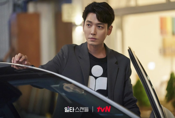 Кадр из дорамы Скандал одного дня