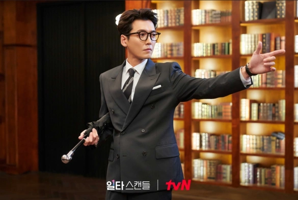 Кадр из дорамы Скандал одного дня