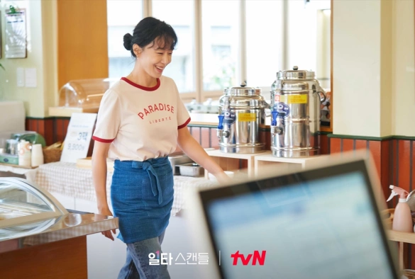 Кадр из дорамы Скандал одного дня