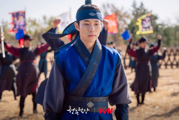 Кадр из дорамы Наша цветущая юность