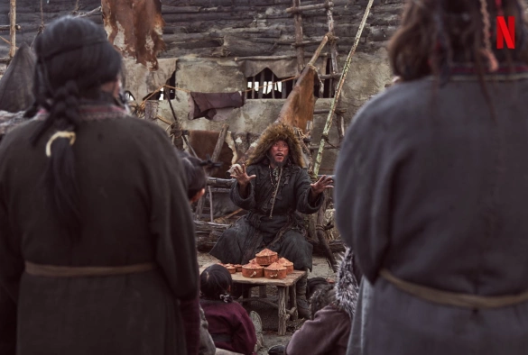 Кадр из дорамы Королевство: Ашин с Севера