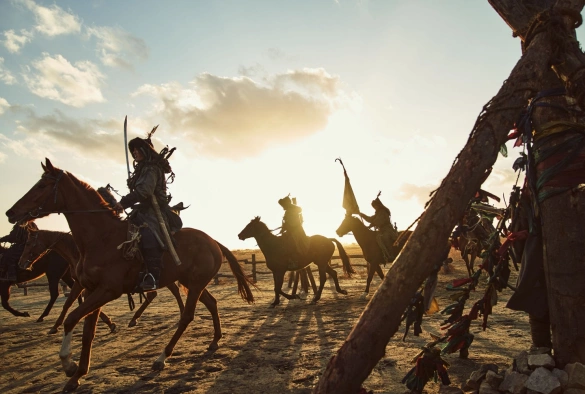 Кадр из дорамы Королевство: Ашин с Севера