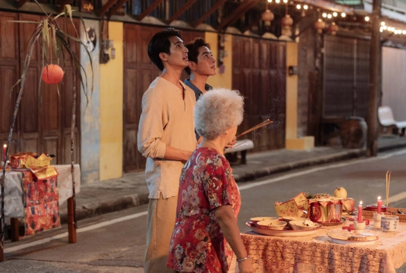 Кадр из дорамы Лунная курочка