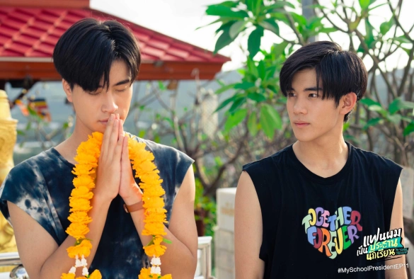 Кадр из дорамы Мой школьный президент