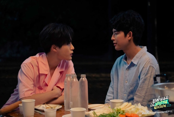 Кадр из дорамы Мой школьный президент