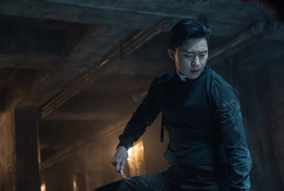 Кадр из дорамы Божественная ярость