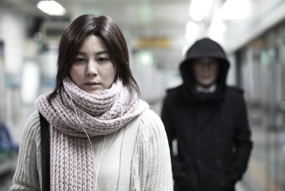 Кадр из дорамы Слепая