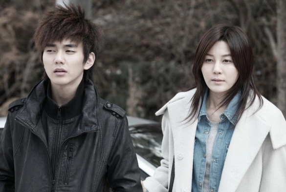 Кадр из дорамы Слепая