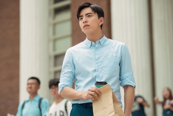 Кадр из дорамы Связанные поцелуем