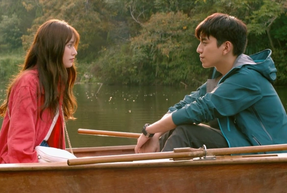 Кадр из дорамы Связанные поцелуем