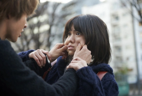 Кадр из дорамы Волчица и чёрный принц