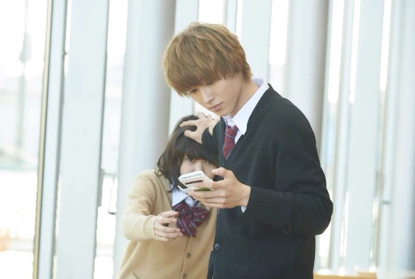 Кадр из дорамы Волчица и чёрный принц