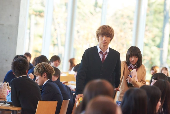 Кадр из дорамы Волчица и чёрный принц