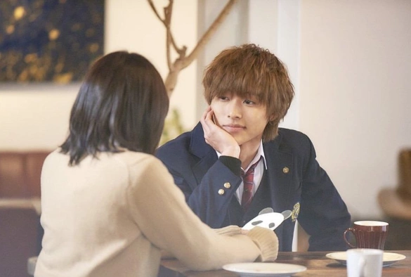 Кадр из дорамы Волчица и чёрный принц