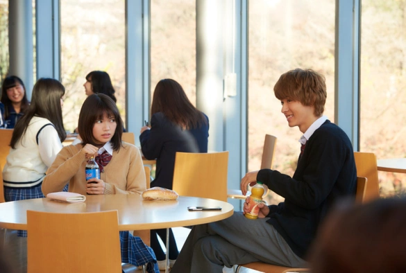 Кадр из дорамы Волчица и чёрный принц