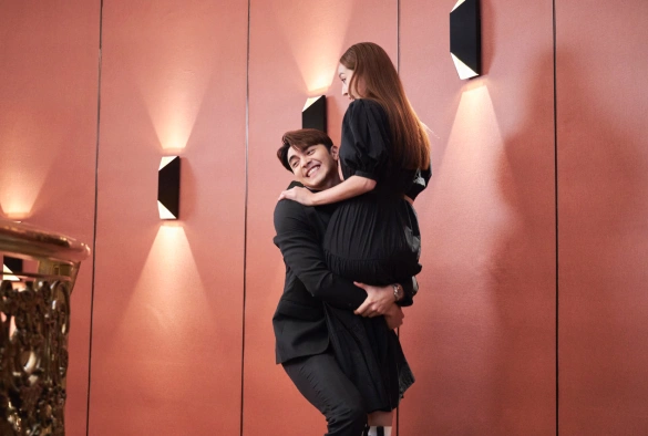 Кадр из дорамы Могучая невестка