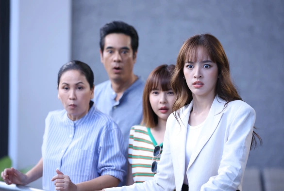 Кадр из дорамы Могучая невестка