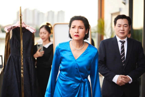 Кадр из дорамы Могучая невестка