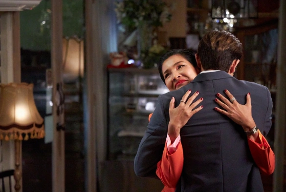 Кадр из дорамы Могучая невестка