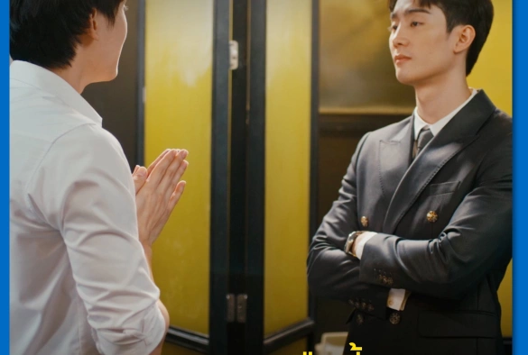 Кадр из дорамы Босс и малыш