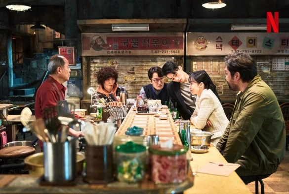 Кадр из дорамы Убить Пок Сун