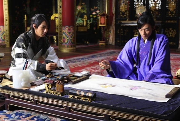 Кадр из дорамы Ледяной цветок