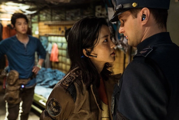 Кадр из дорамы Космические чистильщики