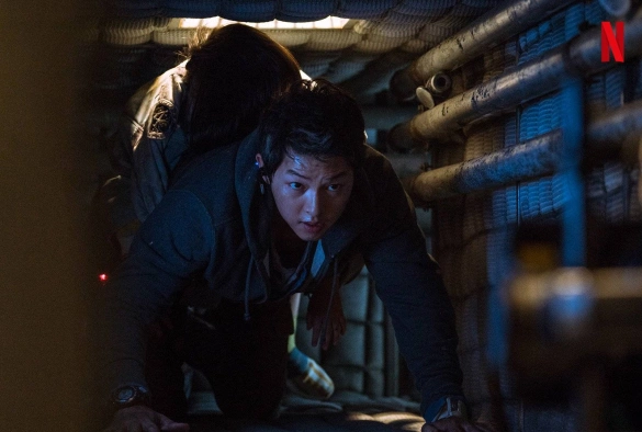 Кадр из дорамы Космические чистильщики