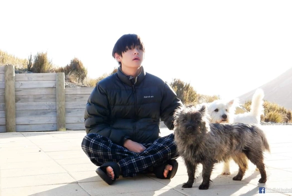 Кадр из дорамы BTS Бон Вояж 4 сезон