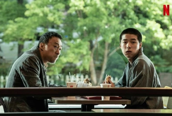 Кадр из дорамы Восьмая ночь