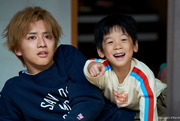 Кадр из дорамы Наш обеденный стол