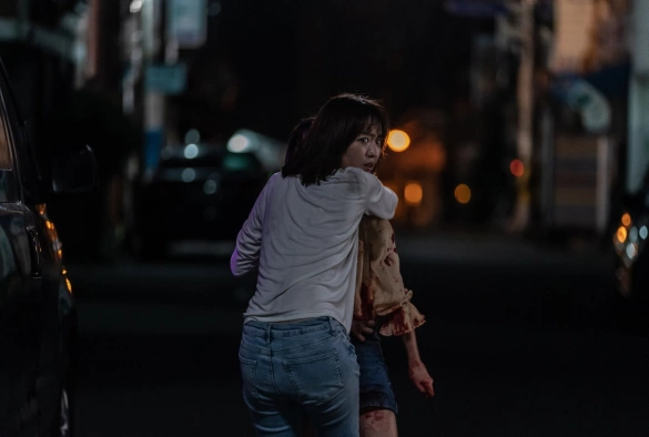 Кадр из дорамы Полночь