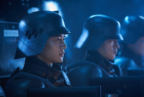 Кадр из дорамы Инран: Волчья бригада