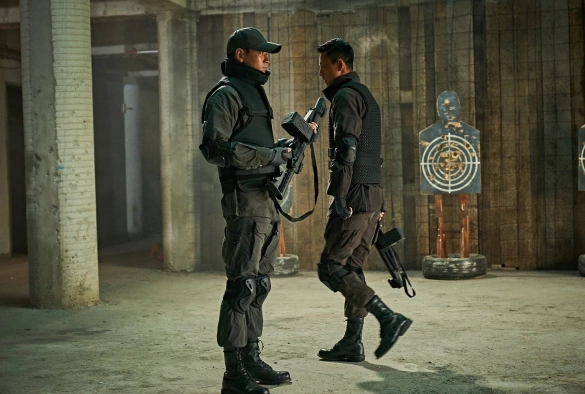 Кадр из дорамы Инран: Волчья бригада