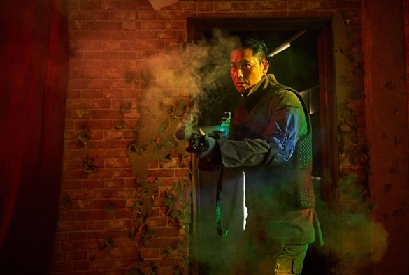 Кадр из дорамы Инран: Волчья бригада