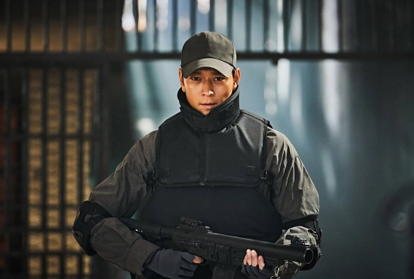 Кадр из дорамы Инран: Волчья бригада