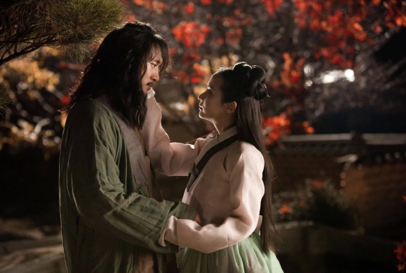 Кадр из дорамы Наложница