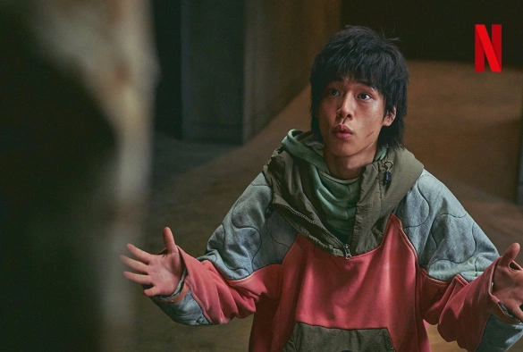 Кадр из дорамы Чёрный рыцарь