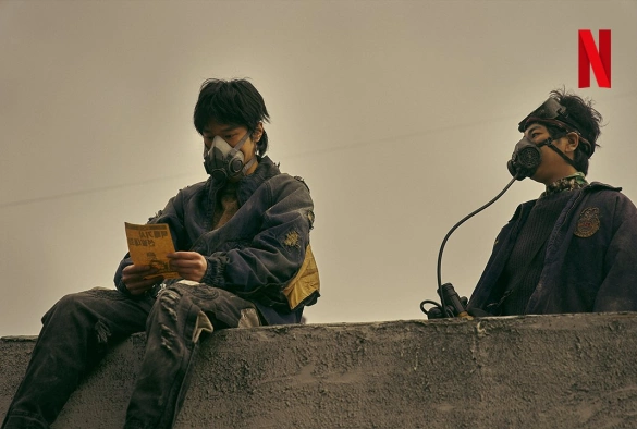 Кадр из дорамы Чёрный рыцарь