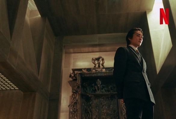 Кадр из дорамы Чёрный рыцарь