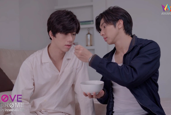 Кадр из дорамы Синдром любви