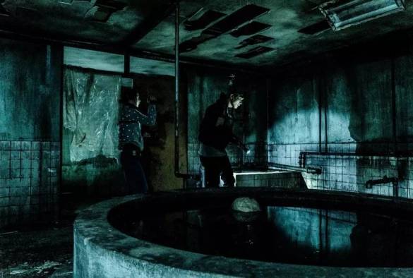 Кадр из дорамы Психиатрическая больница Конджиам