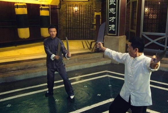 Кадр из дорамы Ип Ман 3