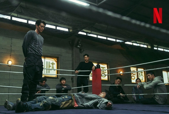 Кадр из дорамы Чёрный рыцарь