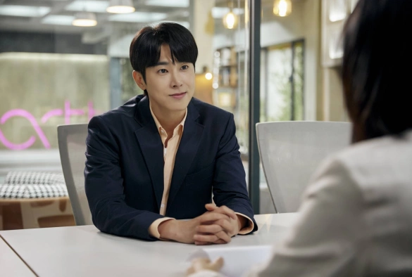 Кадр из дорамы Гонка