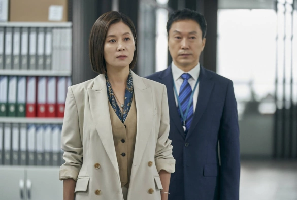 Кадр из дорамы Гонка