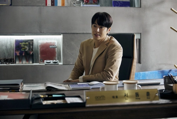 Кадр из дорамы Гонка