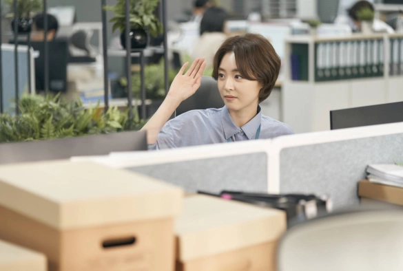 Кадр из дорамы Гонка