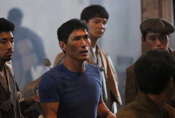 Кадр из дорамы Пограничный остров